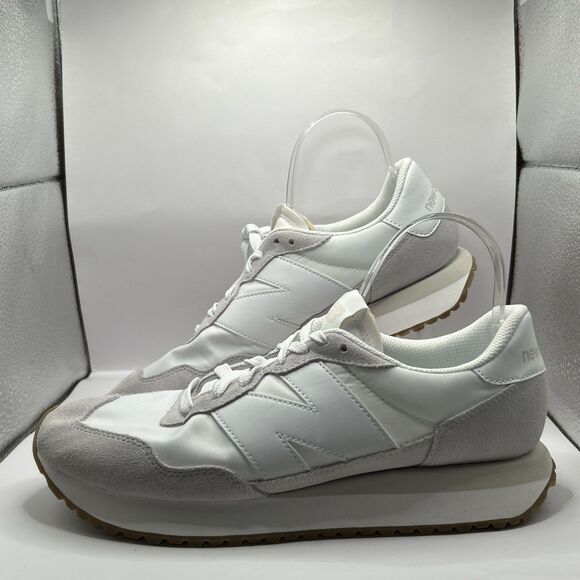 New Balance Shoes - New Balance 237 White Grey Sneakers Women 11.5 Men 10 Retro NB STORE MODEL